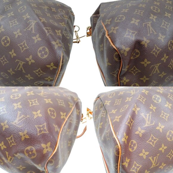 764730BJ (X6) Louis Vuitton Travel Bag Keepall 60 Brown Monogram - Picture 11 of 14